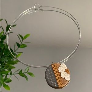 Artisan✨Necklace omega aluminum with polym…